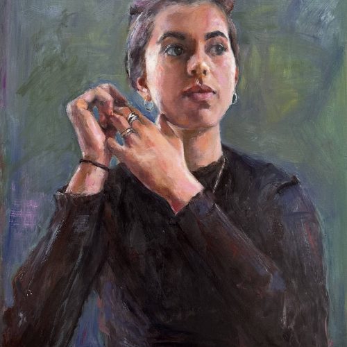 Andrea-2025-olieverf-op-hout-40-x-50-cm