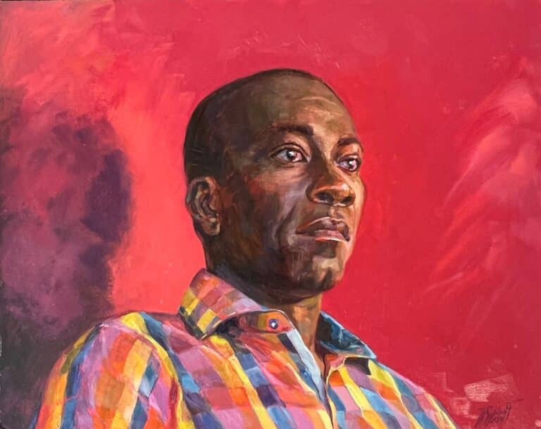 Henry-F.-Dijkhoff_Jose-uit-Colombia-Hoop-geeft-kleur-aan-het-leven_-40x50cm_Olieverf-op-Paneel